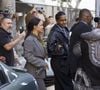 Pour rappel, Asap Rocky, de son vrai nom Rakim Athelaston Mayers, est jugé pour avoir prétendument tiré sur son ancien ami Asap Relli en 2021.
Exclusif - Rihanna et A$AP Rocky sortent du tribunal de Los Angeles le 7 février 2025 @Backgrid USA / Bestimage