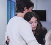 Le couple annonce en exclusivité la grande nouvelle à "Paris Match"
Exclusif - Alain-Fabien Delon avec sa compagne Laura Bensadoun en backstage de de l'émission "C à Vous" à Paris, France, le 18 octobre 2024. © Cyril Moreau/Bestimage