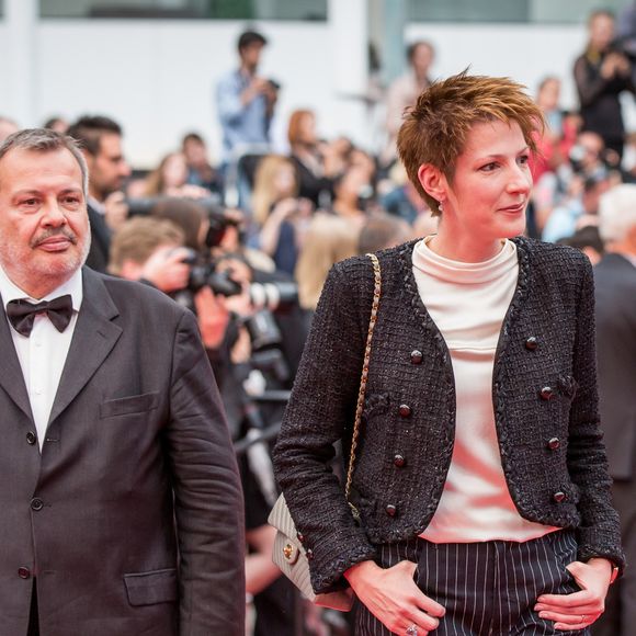 Périco Légasse et sa femme Natacha Polony - Montée des marches du film "Macbeth" lors du 68e Festival International du Film de Cannes, à Cannes le 23 mai 2015.
Crédit : BORDE-MOREAU / BESTIMAGE