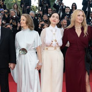 Luàna Bajrami, Daniel Auteuil, Jodie Foster, Rebecca Zlotowski, Virginie Efira, Anne Berest - Montée des marches du film « Vie privée  » lors du 78ème Festival International du Film de Cannes, au Palais des Festivals à Cannes. Le 20 mai 2025
© Olivier Borde / Bestimage