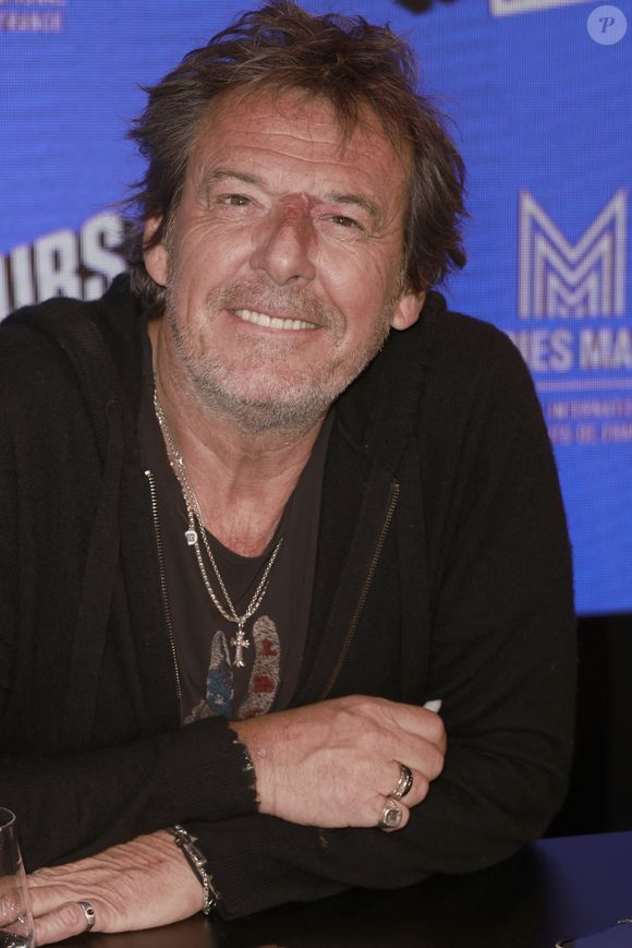 Jean-Luc Reichmann de la série Léo Matteï, Brigade des mineurs - 6 ème édition du Festival Séries Mania à Lille, France, le 19 mars 2023. © Christophe Aubert via Bestimage