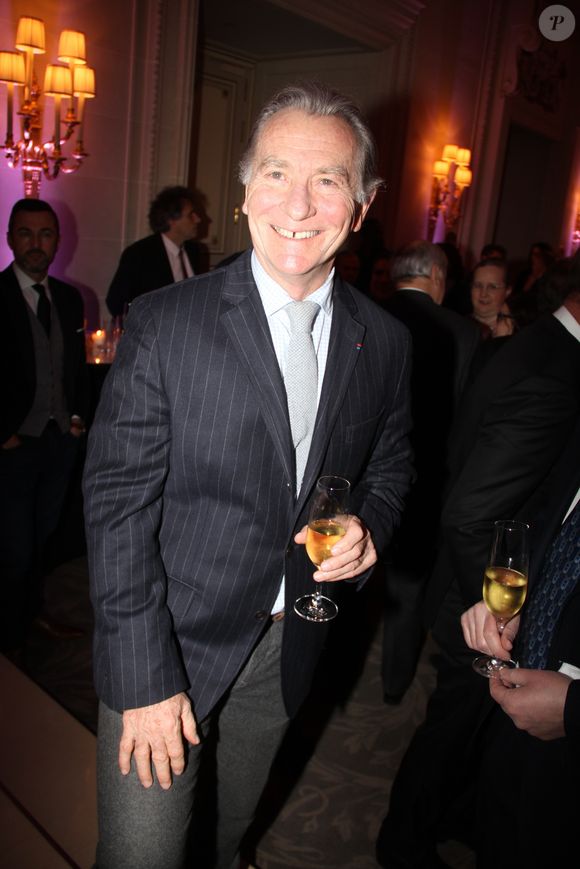 William Leymergie - Dîner de gala de la première édition des prix "les Stéthos d'Or" en faveur de la Fondation pour la recherche en physiologie dont le docteur Frédéric Saldmann est le directeur scientifique à l'hôtel George V à Paris le 13 mars 2017. © Philippe Baldini/Bestimage