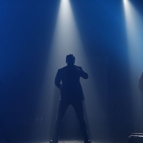 Chris Keller (GSquad), Allan Theo, Frank Delay (2be3) - Les artistes de la pièce de théâtre "Boys Band Forever" sur la scène de l'Apollo Théâtre à Paris. Le 23 mars 2018
© Marc Ausset-Lacroix / Bestimage