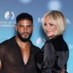 Adriana Karembeu au bras d'un beau brun qui n'est pas Marc Lavoine, elle affiche ses jambes interminables dans un look qui fait tourner des têtes