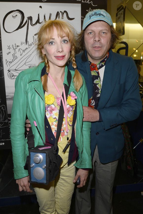 Julie Depardieu et Philippe Katerine - Avant-premiere du film "Opium" au cinema "Le Saint-Germain-des-Pres" a Paris. Le 27 septembre 2013 (AGENCE / BESTIMAGE).