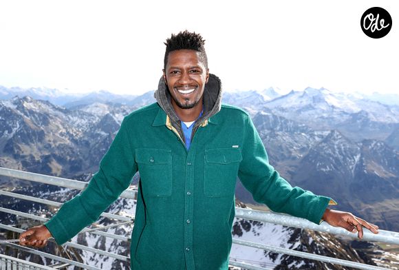 David Baiot visite le Pic du Midi à 3000 mètres d'altitude dans les Pyrénées à l'occasion du Festival des programmes Jeunesse de Lourdes, le 25 octobre 2020.

© Agence / Bestimage