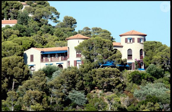 Le domaine du Cap Nègre dans le Var, propriété des Bruni-Tedeschi, été 2010.