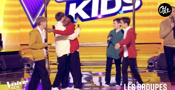 Après plusieurs semaines de compétition, quatre jeunes chanteurs étaient encore en lice pour décrocher le trophée : Jude, Léna, Alec et Nelson.

Nelson dans "The Voice Kids" TF1