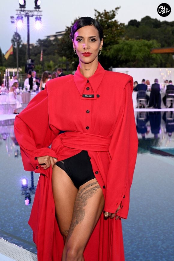 Shy’m - 11ème édition du Gala de charité de Patrick Mouratoglou à la Mouratoglou Academy & Resort à Biot le 21 juin 2025. © Bruno Bebert/Bestimage