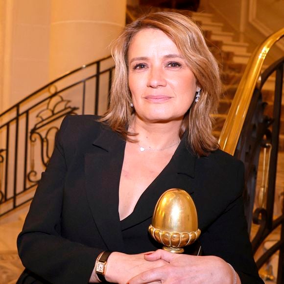 Pascale de La Tour du Pin - Soirée de gala pour la Fondation de la Recherche en Physiologie, "Les Stéthos d'Or" au Four Seasons Hôtel George V à Paris le 24 mars 2025. © Cédric Perrin/Bestimage