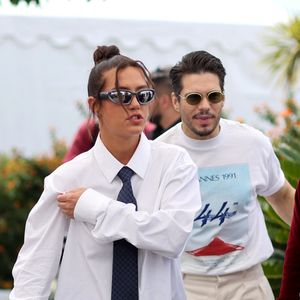 Adèle Exarchopoulos et François Civil - Photocall du film "L'Amour Ouf" (Beating Hearts / Compétition) lors du 77ème Festival International du Film de Cannes (14 - 25 mai 2024), le 24 mai 2024. 
© Jacovides / Moreau / Bestimage