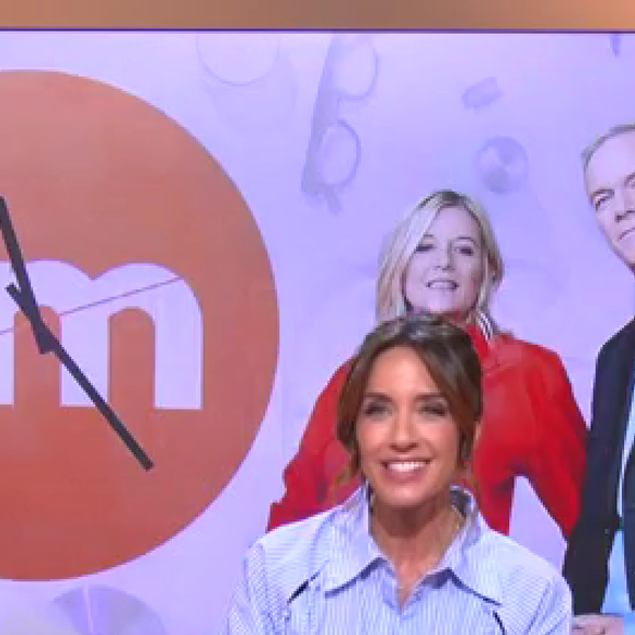 Virginie Guilhaume dans l'émission "Puremédias : l'hebdo" sur T18.