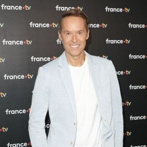 Damien Thévenot au photocall de la conférence de presse de rentrée de France Télévisions à Paris, France, le 4 septembre 2024. © Coadic Guirec/Bestimage