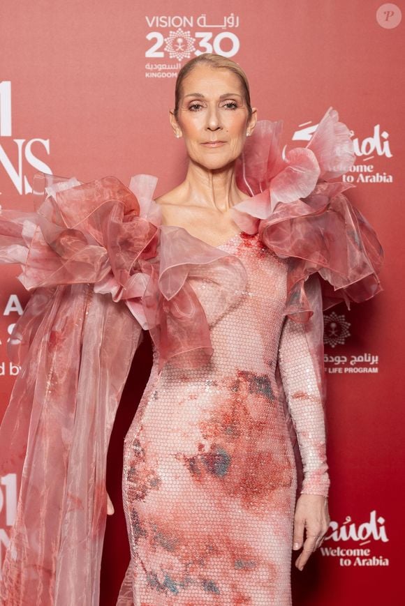 Celine Dion au photocall du défilé anniversaire Elie Saab "1001 Seasons of Elie Saab" à l'espace "The Venue" à Riyad, Arabie saoudite le 13 novembre 2024.


© Tiziano Da Silva / Bestimage