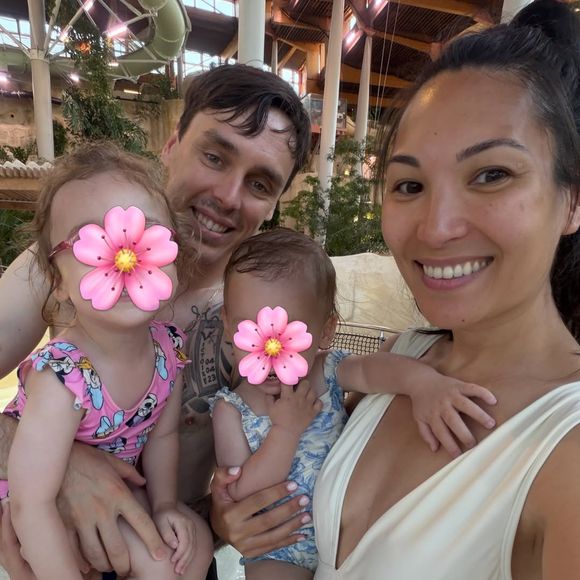 Ils ont aussi passé du temps à la ferme et dans un parc aquatique.

Marie et Louis Ducruet ont profité d'une escapade en famille. Capture d'écran Instagram