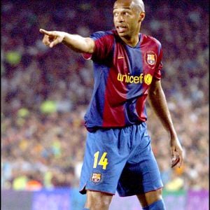 Thierry Henry - Barcelone contre Milan au Camp Nou.

©BestImage
