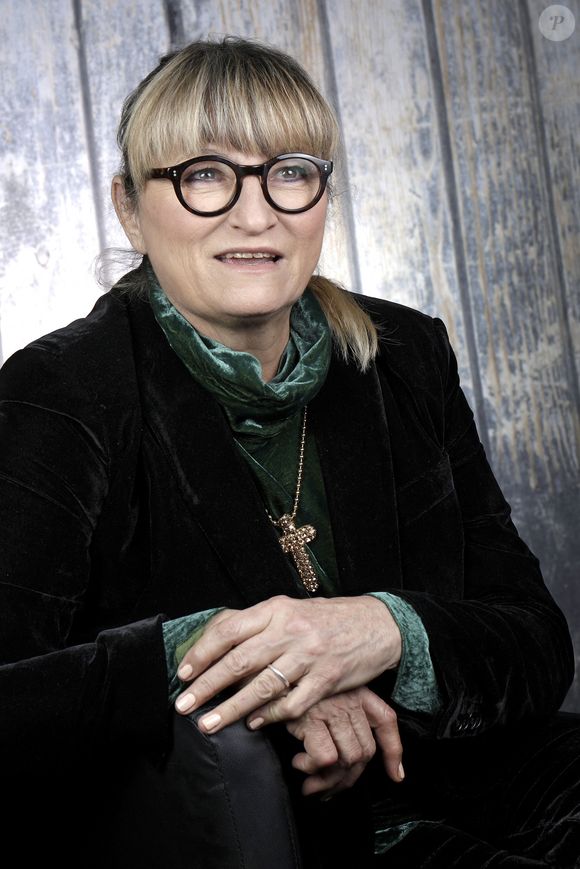 Portrait de Christine Bravo à Paris, le 16 janvier 2023.
© Cédric Perrin/Bestimage