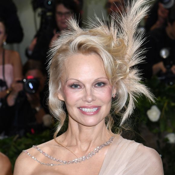 Pamela Anderson au Met Gala à New York. (Credit Image: © Photo Image Press via ZUMA Press Wire)