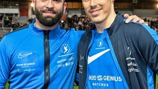 Le fils de la princesse Stéphanie de Monaco et Kendji Girac ont donné de leur personne face à Zinédine Zidane