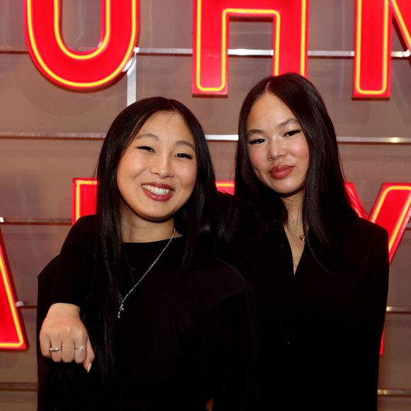 Exclusif - Jade et Joy Hallyday - Vernissage de l'exposition "Johnny Hallyday, l'exposition" au Palais des Expositions à Paris. 
© Dominique Jacovides / Bestimage