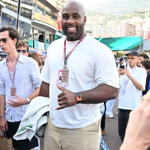 Teddy Riner dans les paddocks du Formula 1 Louis Vuitton Grand Prix de Monaco 2026, à Monte Carlo, Monaco, le 6 juin 2026. © Bruno Bebert/Bestimage