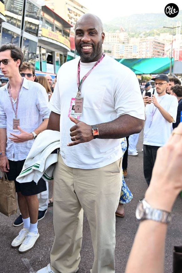 Teddy Riner dans les paddocks du Formula 1 Louis Vuitton Grand Prix de Monaco 2026, à Monte Carlo, Monaco, le 6 juin 2026. © Bruno Bebert/Bestimage