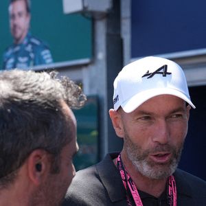 25.05.2025, Circuit de Monaco, Monte Carlo, Grand Prix de Formule 1 Monaco 2025, sur la photo le footballeur français Zinedine Zidane.  DPA/ABACA
