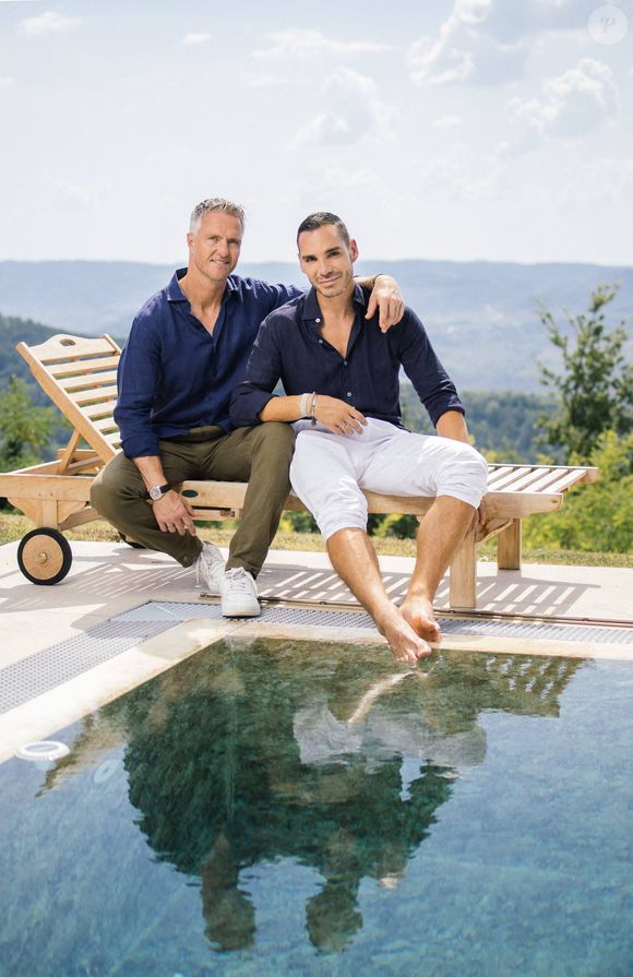 Ralf Schumacher et son partenaire Etienne Bousquet-Cassagne. © Imago/Panoramic/Bestimage