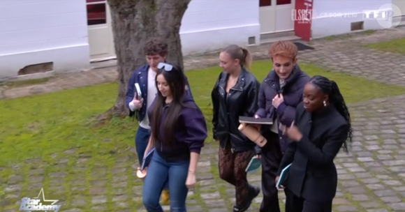 Extrait de la quotidienne de la Star Academy sur TF1