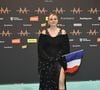 Elle a choisi son titre "maman" pour défendre les couleurs du drapeau tricolore, 

11/05/2025 : Louane, représentante de la France, sur le "tapis turquoise" en amont des demi-finales et de la finale de l’Eurovision qui se tiendront la semaine prochaine à Bâle.

Photo: Jessica Gow / TT News / Bestimage