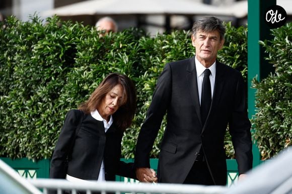 Eric Altmayer - Arrivées aux obsèques de Nicolas Altmayer en l’Église de Saint-Germain-des-Prés à Paris le 31 aout 2026.

 © Dominique Jacovides-Cyril Moreau/Bestimage