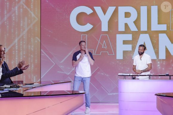 Exclusif - Matthieu Delormeau, Cyril Hanouna -  Emission "Tout beau, tout n9uf" présentée par C. Hanouna sur W9 à Paris le 11 septembre 2025. © Jack Tribeca / Bestimage