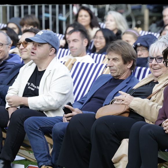 Exclusif - Rachida Dati assiste à la soirée de clôture de la 23e édition du Festival du 7ème Art dans le 7e, suivi de la projection d' "Un p'tit truc en plus", en présence notamment d'Arnaud Toupense, l'un des comédiens. Paris, Place Vauban. Le 6 juin 2025. © Alain Guizard / Bestimage