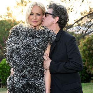 Marc Lavoine et sa compagne Adriana Karembeu - 11ème édition du Gala de charité de Patrick Mouratoglou à la Mouratoglou Academy & Resort à Biot le 21 juin 2025. © Bruno Bebert/Bestimage