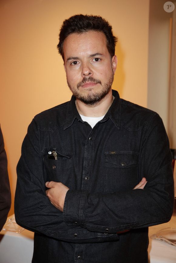 Nicolas Demorand assistant au Prix Du Roman Fnac 2013 au Théâtre du Chatelet, à Paris, France le 29 août 2013. Photo par Jerome Domine/ABACAPRESS.COM