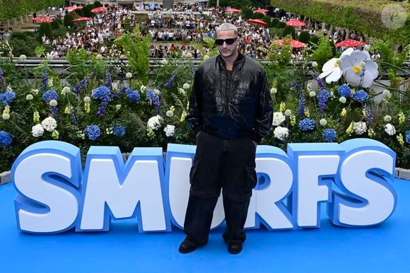 DJ Snake (William Grigahcine) aux arrivées et au photocall de la première du film Les Schtroumpfs au Mont des Arts à Bruxelles, Belgique, le 28 juin 2025. © Jan De Meuleneir/Photonews/Bestimage