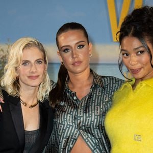 Melanie Laurent, Adele Exarchopoulos et Manon Bresch assistent à la première de "Voleuses" Netflix à Paris, France, le 24 octobre 2023. Photo par Aurore Marechal/ABACAPRESS.COM