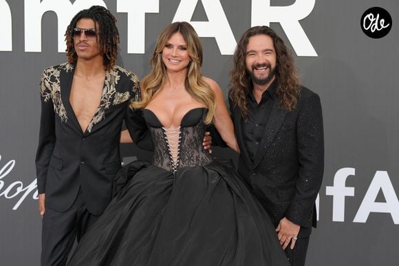 En effet, le mannequin allemand et son époux Tom Kaulitz ont décidé de lui offrir une Ferrari 430

Heidi Klum, son fils Henry Samuel et Tom Kaulitz - Photocall du gala « amfAR 2026 by Chopard » à l'Hôtel du Cap-Eden-Roc à Antibes, lors du 79ème Festival International du Film de Cannes. © Lucia Sabatelli/Bestimage)