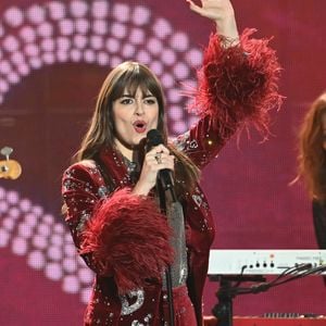 Clara Luciani lors de la 38ème cérémonie des Victoires de la musique à la Seine musicale de Boulogne-Billancourt, France, le 10 février 2023. © Coadic Guirec/Bestimage