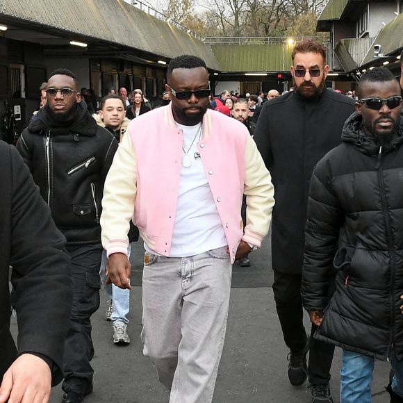 Show de de Gims lors du 105ème Prix d'Amérique à l'Hippodrome de Vincennes le 25 janvier 2026. © Lionel Urman/Bestimage