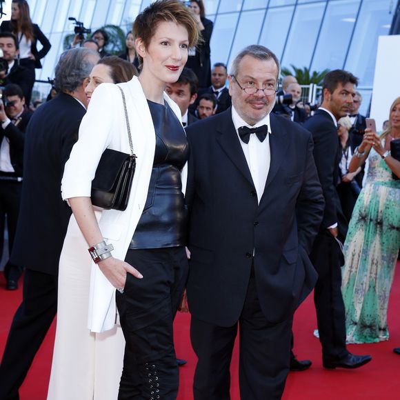 Natacha Polony et son mari Périco Légasse - Montée des marches du film "The Little Prince" (Le Petit Prince) lors du 68e Festival International du Film de Cannes, à Cannes le 22 mai 2015.
Crédit : BORDE-MOREAU / BESTIMAGE