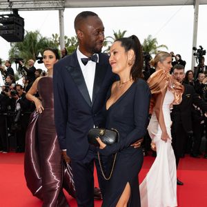 Thomas Ngijol et sa femme Karole Rocher - Montée des marches du film « Highest 2 Lowest  » lors du 78ème Festival International du Film de Cannes, au Palais des Festivals à Cannes. Le 19 mai 2025
© Olivier Borde/ Bestimage