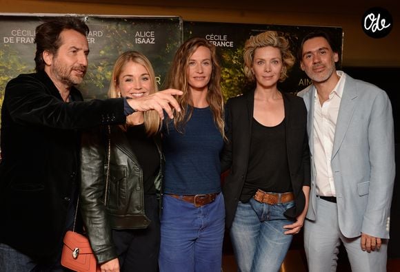Edouard Baer, Alice Isaaz, Cécile de France, Natalia Dontcheva et Emmanuel Mouret - Avant-première du film "Mademoiselle de Joncquières" au cinéma l'UGC les Halles à Paris, France, le 10 septembre 2018. © Veeren/Bestimage