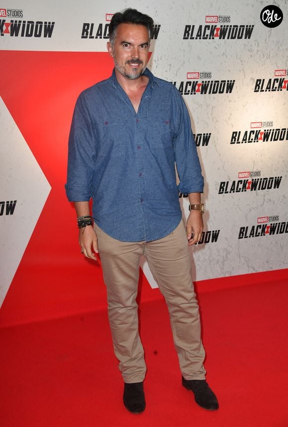 Maxime Chattam - Avant-première du film "Black Widow" au Grand Rex à Paris, le 30 juin 2021.

© Veeren / Bestimage