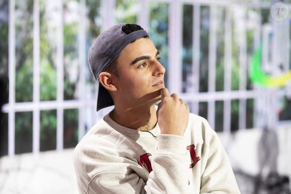 Exclusif - Diego Alary pendant l'enregistrement de l'émission Clique , présentée par Mouloud Achour et diffusée en clair le 21 Fevrier 2021 sur C+ - Paris le 19/02/2021 - © Jack Tribeca / Bestimage