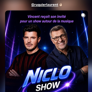 Cette émission consacrée à la musique sera disponible dès le 13 août sur YouTube et les plateformes de streaming.
Capture Instagram - Vincent Niclo