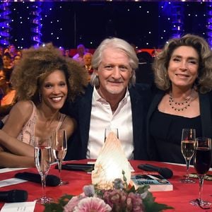 Exclusif - Bruno Guillon, Amanda Scott, Patrick Sébastien, Marie-Ange Nardi et Willy Rovelli - Enregistrement de la 202ème et dernière émission "Le plus grand cabaret du monde" présentée par P.Sébastien et diffusée le samedi 4 mai sur France 2. Le 16 octobre 2018 © Giancarlo Gorassini / Bestimage