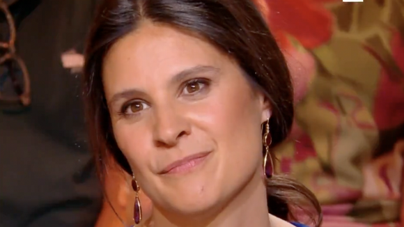 Apolline de Malherbe reconnaissante envers son compagnon, elle lui adresse un tendre message à la télévision
