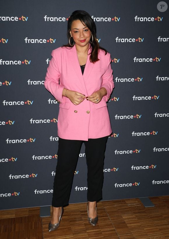 Julia Martin - Conférence de presse du Téléthon 2023 à Paris le 15 novembre 2023. © Coadic Guirec/Bestimage