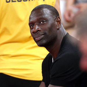 Omar Sy - Célébrités assistent à la victoire de Monaco qui a remporté le match 4 de la finale de Betclic Élite face à Paris (80-74), Monaco le 22 juin 2025. © Stephane Pillaud / PsnewZ / Bestimage